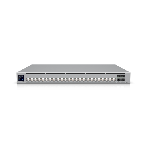 Коммутатор Ubiquiti ECS-24S-PoE - (2) AC вход, Модули питания с горячей заменой, 30W, 60W