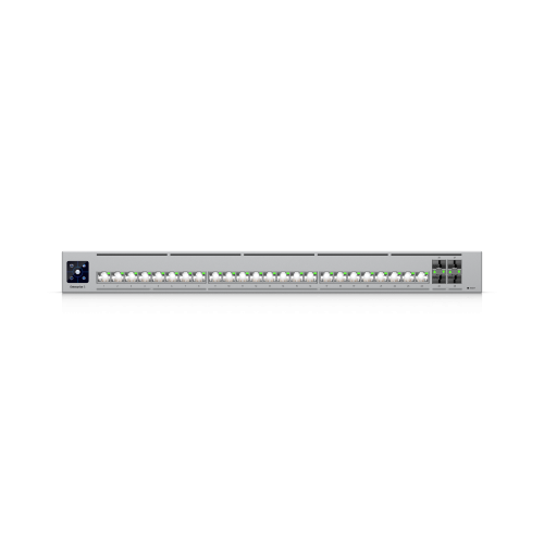 Коммутатор Ubiquiti ECS-24S-UK - (2) AC вход, Модули питания с горячей заменой, 8 MB, 150W