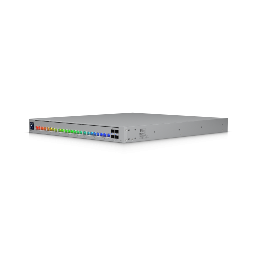 Коммутатор Ubiquiti ECS-24S-UK - (2) AC вход, Модули питания с горячей заменой, 8 MB, 150W
