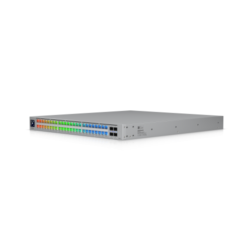 Коммутатор Ubiquiti ECS-48S - (2) AC вход, Модули питания с горячей заменой, 8 MB, 250W