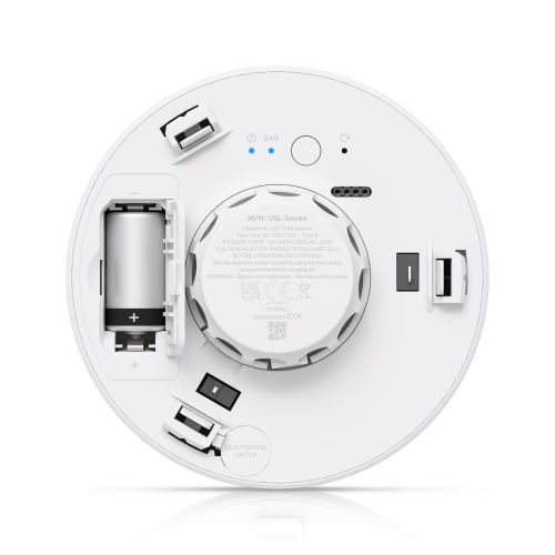 Сигнальная сирена Ubiquiti USL-Smoke-EU - 3V, 510mW, 14 dBm