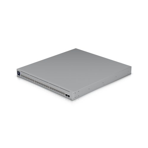 Коммутатор Ubiquiti USW-Pro-XG-24-PoE-EU - суммарный бюджет poe 720W, AC вход, 30W