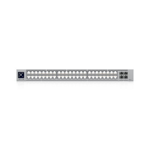 Коммутатор Ubiquiti USW-Pro-XG-48-PoE-EU - суммарный бюджет poe 200-240V AC: 1080W 100-120V AC: 972W, AC вход, 30W
