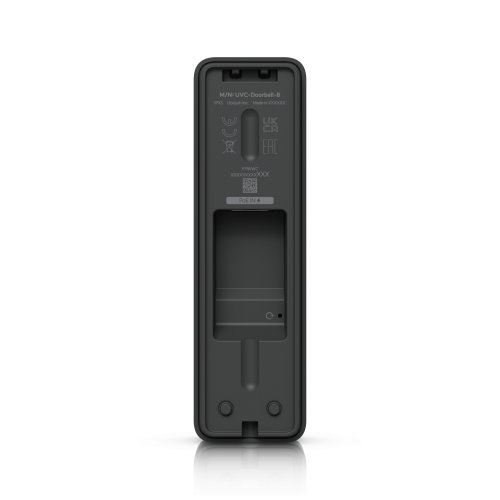 IP-камера Ubiquiti UVC-Doorbell-Lite-B - 5MP, 10/100 MbE порт, цвет Чёрный