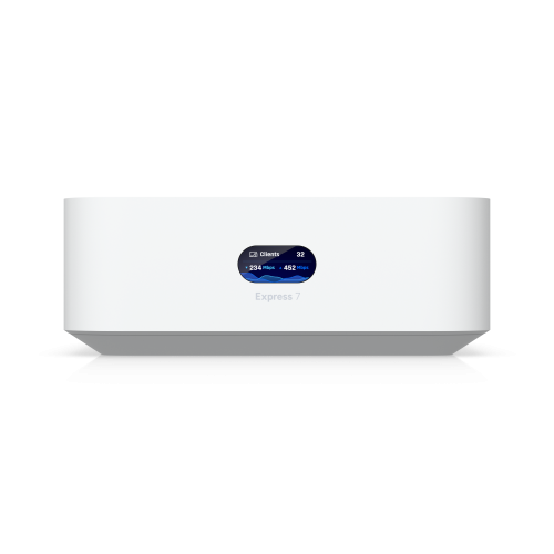 Маршрутизатор Ubiquiti UX7-3-EU - 802.11a/b/g/n/ac/ax/be (WiFi 6/6E, WiFi 7), 30+, 22W