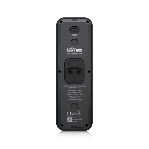 UBIQUITI Видеодомофон G4 Doorbell Professional PoE Kit Black (Убикьюти)