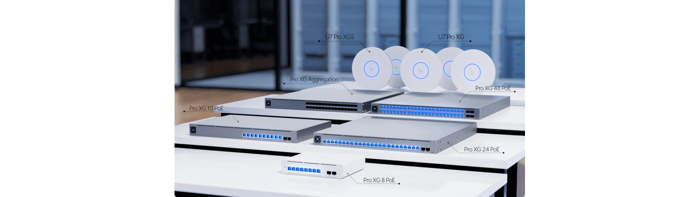 UBIQUITI представляет линейку Pro XG